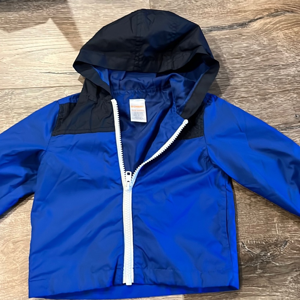 Gymboree Blue Windbreaker Jacket Size 6-12 Months! - Picture 1 of 3